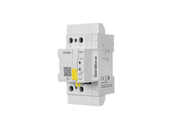 Automaattisesti palautuva vikavirtasuoja Circutor REC4 2P 30A 30mA viitenumerolla P26A21. brändiltä CIRCUTOR