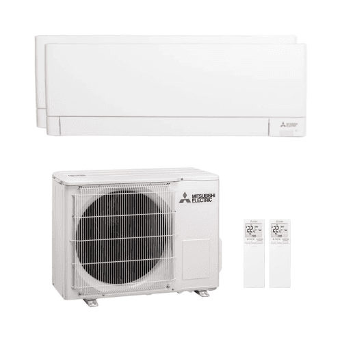 Ilmastointilaite 2x1 wifi-yhteydellä Mitsubishi MSZ-AY 3,5 kW 12000 BTU viitenumerolla MXZMSZAY-3535-50 brändiltä MITSUBISHI