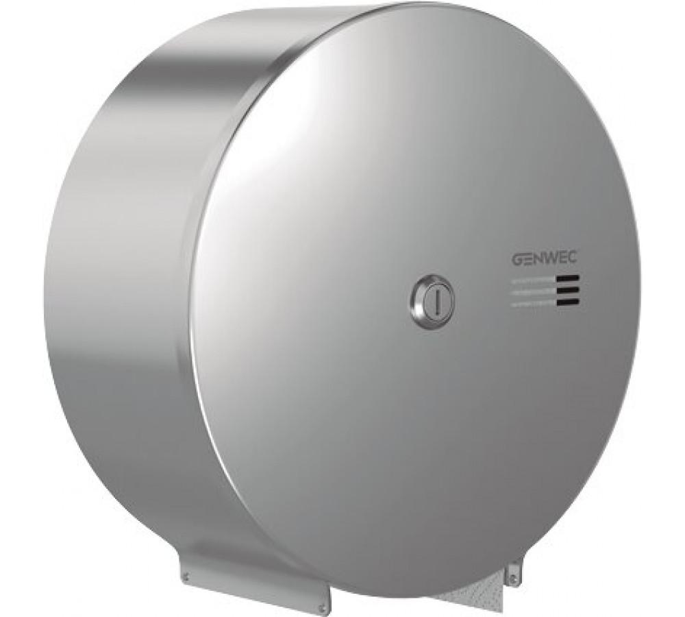 Jumbo-paperiannostelija, satiini ruostumaton teräs 304 viitenumerolla GW03 02 04 01 brändiltä GENWEC