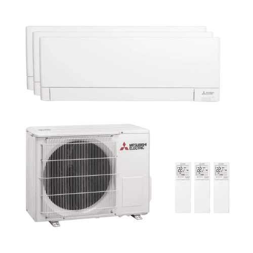 3-in-1 Air Conditioner with WiFi Mitsubishi MSZ-AY 2.5 kW (2) + 3.5 kW with reference MXZMSZAY-252535-68 from the brand MITSUBISHI
